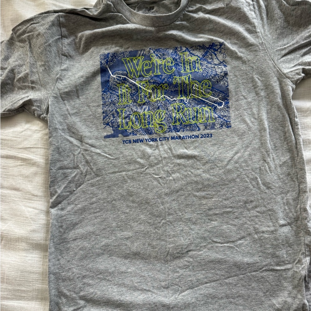 Adult small new balance New York City marathon shirt 2023